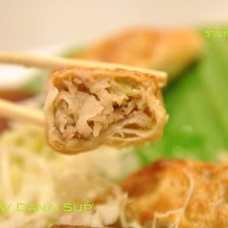 เกี๊ยวซ่า ไดมารู ร้านที่1 แป้งหนากว่า ไส้เยอะกว่า
