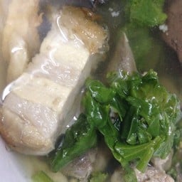 ต้มเลือดหมู ดินแดง ตลาดดินแดง