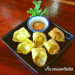 เกี๊ยวทอดครีมชีส