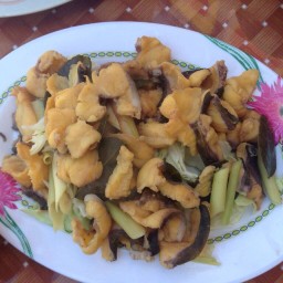 เขมราฐ กุ้งสด (กุ้งเผา)