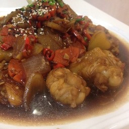 วูจิม ไก่อบวุ้นเส้น