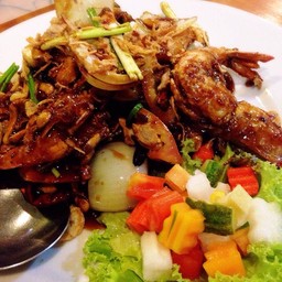 กุ้งผัดซอสมะขาม - ห้ามพลาดเด็ดขาด