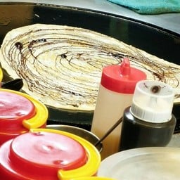 ตอนที่อยู่ในกระทะโรตี