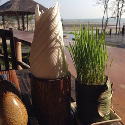 บรรยากาศร้านอาหารของโรงแรม