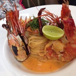 Spaghetti Tom Yum Goong👍👍👍