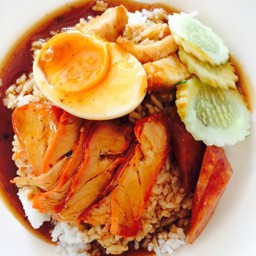 บ้านบางช้างข้าวหมูแดง