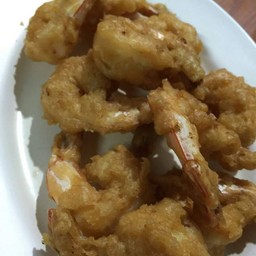 กุ้งชุบแป้งทอด