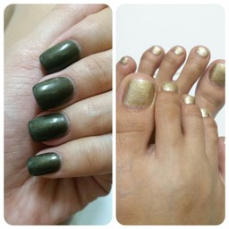 เติมโคนอคลีลิก ทาสีเจลมือเท้า