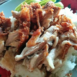 ข้าวหน้าไก่ทอด