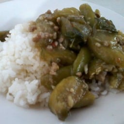 อยากกินผัดมะเขืออย่างเดียว