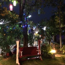 บรรยากาศค่ำๆที่บ้านตำไท