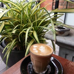 ลาเต้ร้อน