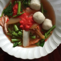 เส้นหมี่เย็นตาโฟ 50฿