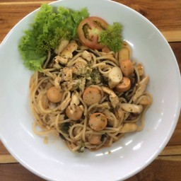 สปาเกตตตี้ซอสหมู