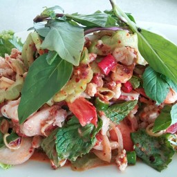 กุ้งพล่ามะระ