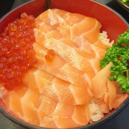 Salmon Ikura Don
