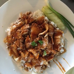 ข้าวหมูกรอบ 🍤