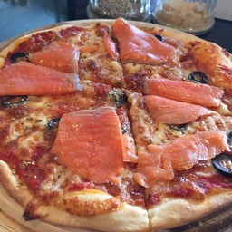 Smoked Salmon Pizza