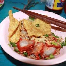 บะหมี่ต้มยำแบบแห้ง