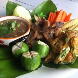 น้ำพริกกะปิปลาสลิด 180บาท เค็มมากกกก