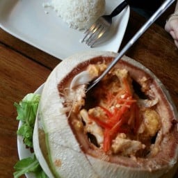 ห่อหมกมะพร้าวอ่อน