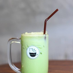 นมชาเขียวเย็น (30 บาท)