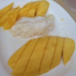 ข้าวเหนียวมะม่วง. ของฟรี