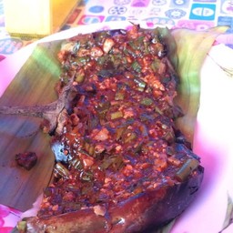 ยำมะเขือเผา อร่อย แซ่บรสจัด 