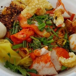 ก๋วยเตี๋ยว ป๊อก ป๊อก หน้าปั๊ม ปตท วงแหวน บางใหญ่ขาเข้า