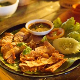 คอหมูย่าง ขอแนะนำให้เบิ้ล