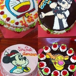 เค้กหลักฟ้า เค้กหน้าการ์ตูน