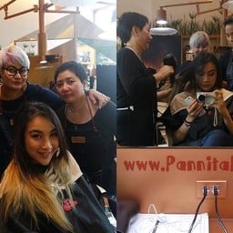 พี่ๆ ทีมช่างทำผมของ To B1 น่ารักเป็นกันเองทุกท่านค่ะ