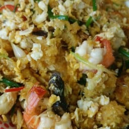 กระเพาะปลาผัดแห้ง