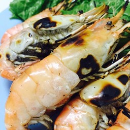 กุ้งเผา