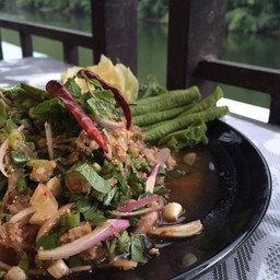 ลาบวุ้นเส้นหมู 