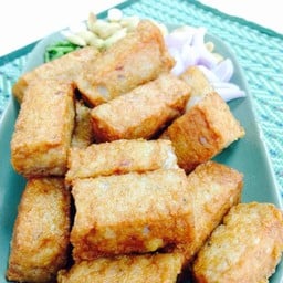 ปลาส้มฟักทอด