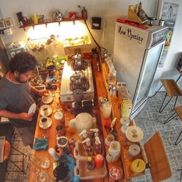 การชงกาแฟที่แตกต่างจากร้านทั่วไป