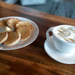 มัฟฟิน+กาแฟคาราเมลมัคคิอาโต้