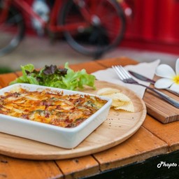 ผักโขมอบชีส