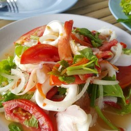 ยำวุ้นเส้นทะเล