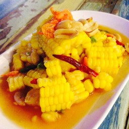 ตำข้าวโพด