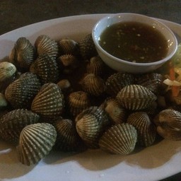 หอยแครงลวก