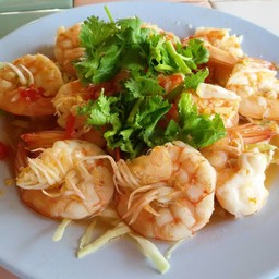กุ้งมะนาว 90.-