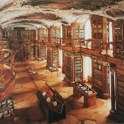 ห้องสมุดสวยที่สุดในโลก Abbey Library