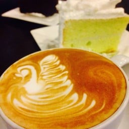 ลาเต้ร้อน