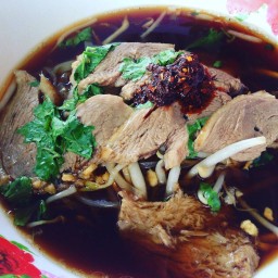 ก๋วยเตี๋ยวเป็ดตุ๋น เป็ด อาหารตามสั่ง