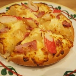 พิซซ่าหน้าแฮมละปูอัด 149 บาท ขนาดจิ๋ว