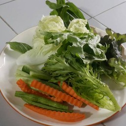 ผักให้มาเว่อร์วังอลังการมาก​ ชอบๆๆๆ