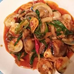 หอยตลับผัดพริกเผา