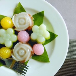 ขนมชั้นดอกไม้